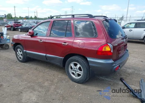 2004 Hyundai Santa Fe Gls/Lx из США, поврежденный, VIN KM8SC73E54U674445